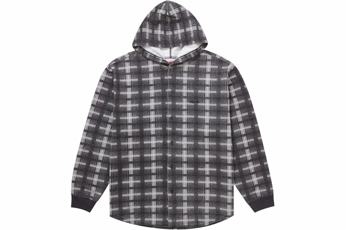 Supreme Plaid Hoodies for Men for sale | eBay