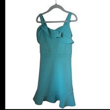 BCBG Girl's Turquoise Sleeveless Dress No Size Tag See Measurements