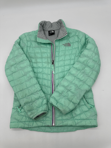 The North Face Jacket For Kids Sz S Zip Up & Pockets Mint Green AS IS - Picture 2 of 8