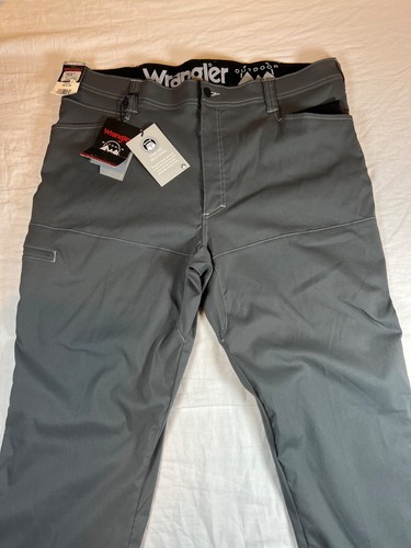 40x34 ATG Wrangler Men UPF 30 Water Repellent Performance Pants New Tags Gray - Picture 3 of 24