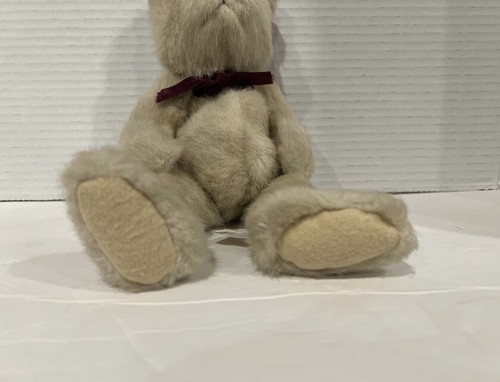 Vintage The Boyds Collection Teddy Bear Jointed plush 11" 1985 Stuffed Animal - Picture 4 of 12