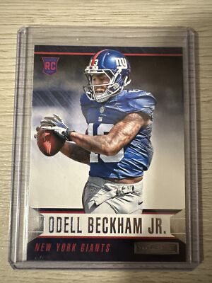 2014 Panini Rookies And Stars Odell Beckham Jr. Rookie RC #176 New York ...