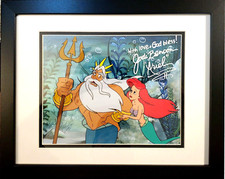   Little Mermaid Disney production cel Ariel ...