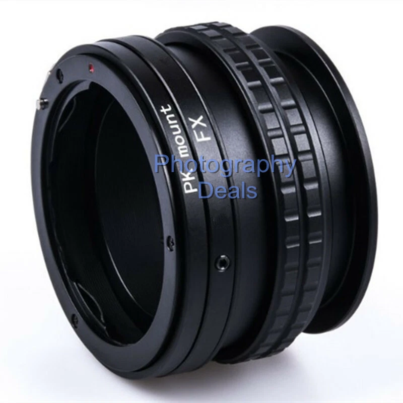 26-41mm Adjustable Focus Macro Tube Adapter for Pentax PK Lens to Fuji X Camera - Image 4 of 4