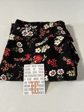 TC Tall And Curvy Lularoe Leggings Gorgeous Multicolor Floral NWOT New