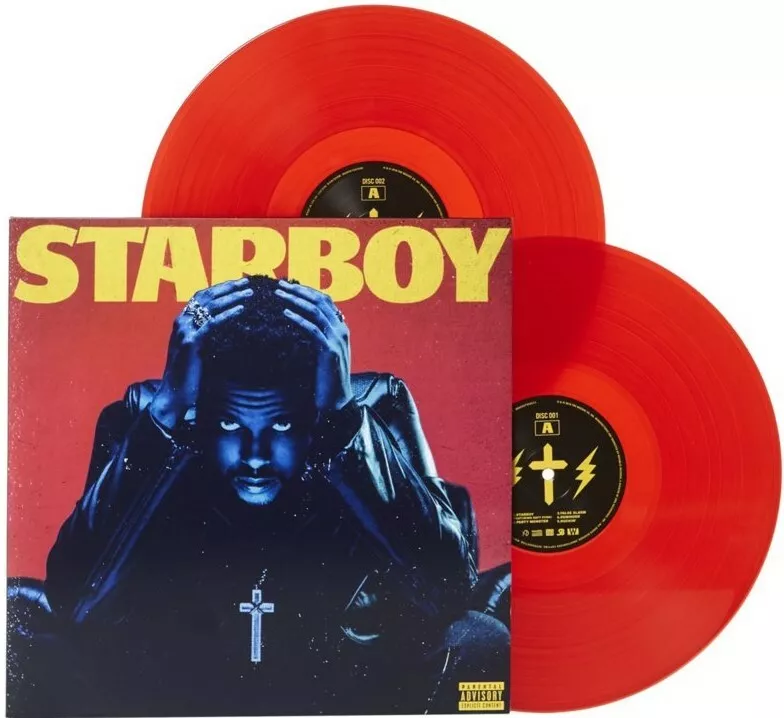 Weeknd – Starboy (2-LP) Limited Edition Red Translucent Vinyl &#034;Ships Now&#034;