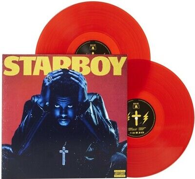 The Weeknd – Starboy (2-LP) Limited Edition Red Translucent Vinyl Ships  Now