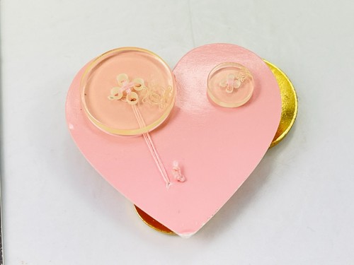 Juicy Couture Gold Tone Crown Metal Replacement Buttons 3pc 26mm 22mm 18mm - NEW - Picture 3 of 5