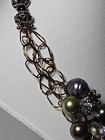 Stunning Short Pearl Beaded And Glass Neacklace. — photo 7