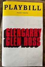 Glengarry Glen Ross Playbill Bill Burr Kieran Culkin Bob Odenkirk Broadway