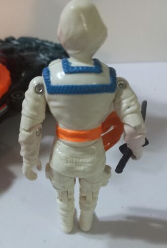 G.I.Joe 1993 Cobra RED NINJA & T'GIN-ZU 100% complete w ax ninja force vehicles - Picture 13 of 20