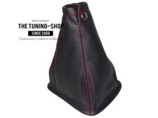 Schaltsack Schaltmanschette NISSAN X-TRAIL T30 2004-2007 6 Gang Leder Rot Faden