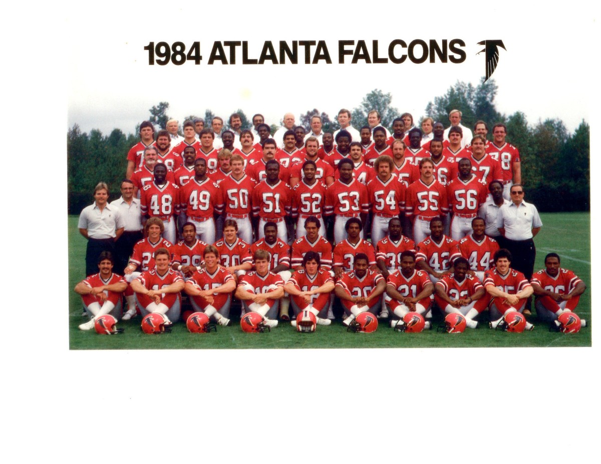 1984 ATLANTA FALCONS TEAM 8x10 PHOTO GEORGIA FOOTBALL NFL USA | eBay