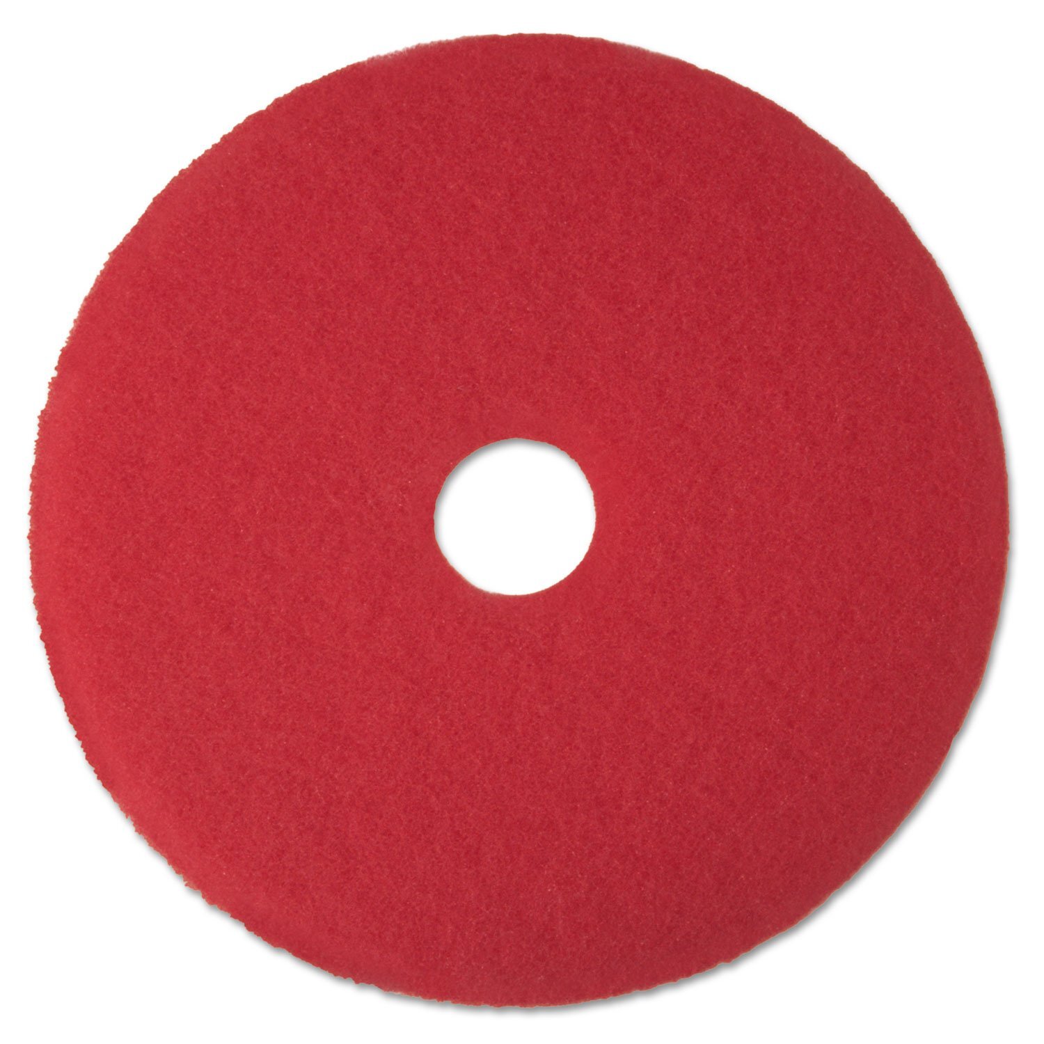 Red Buffer Floor Pads 5100, Low-Speed, 19