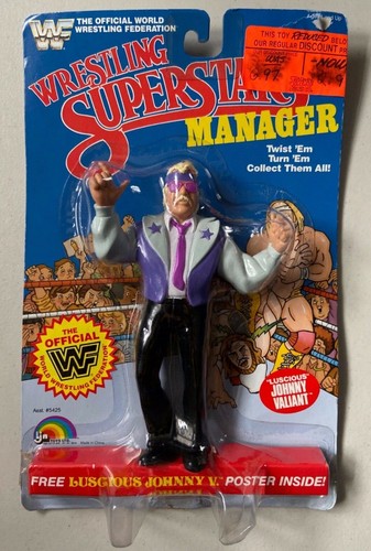 WWF LJN WRESTLING SUPERSTARS Manager LUSCIUOS JOHN...