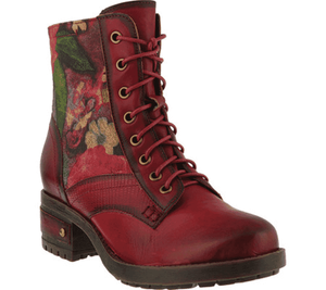 spring step lace up boots