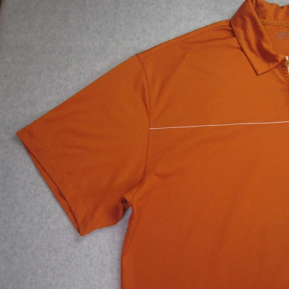 Texas Longhorns Polo Shirt Mens XXL Burnt Orange Nike Fit Dry Golf - Image 4 of 4