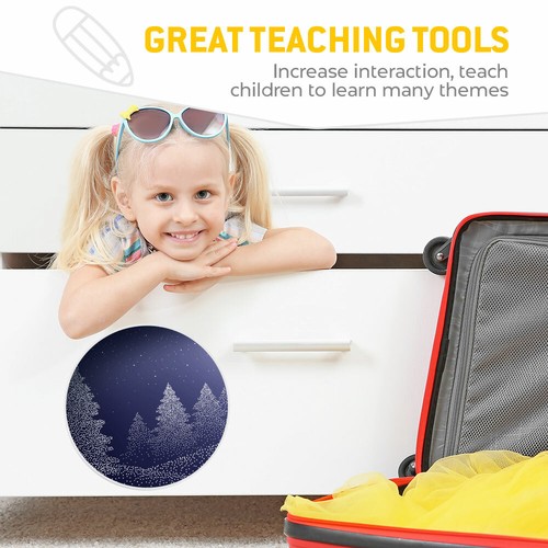 2 x Vinyl Stickers 20cm - Artistic Christmas Tree Design Cool Gift #16813 - 第 6/9 張圖片