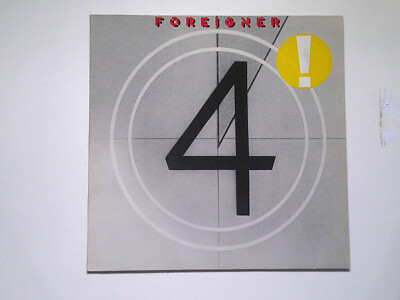FOREIGNER: FOREIGNER 4 - Vinyl - Atlantic 50 796 - 1981