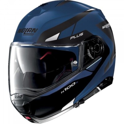 Nolan N100-5 Plus Modular Motorradhelm Milestone Cayman Blue SMALL Klapphelm