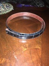 barry kieselstein cord Genuine Alligator Belt