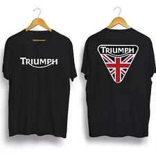 NEW - Triumph Motorcycles Logo Funny T Shirt S-5XL MADE IN USA T Shirt All Size
