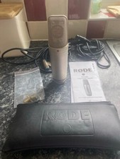 Rode Nt1000 Condenser Microphone (opened Not Used) With Original Case