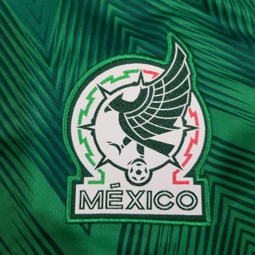 Mexico Soccer Jersey Kit Mens Small Green Red 2023 El Tri Football Slim Fit - Picture 7 of 19