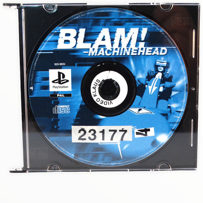 Blam Machinehead Sony Playstation 1 PS1 Videospiel Videospiele Game Gaming Games