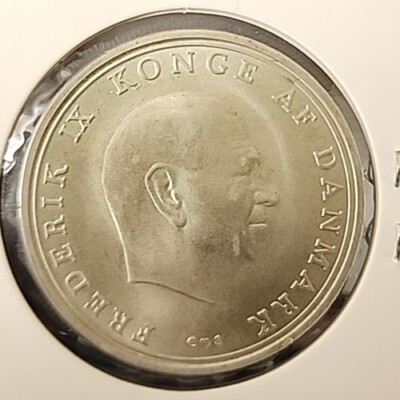 Denmark 10 Kroner 1968 Silver Coin 20.40 g., 0.800 Silver 0.5247