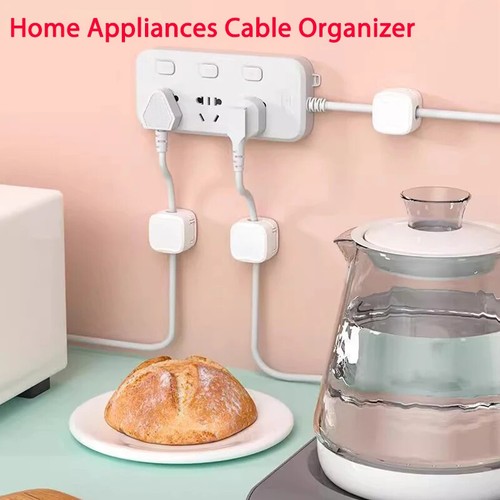 Magnetic Cable Clip Holder – Adhesive Wire Organizer, Cord Management, Desk Tidy - 第 5/18 張圖片
