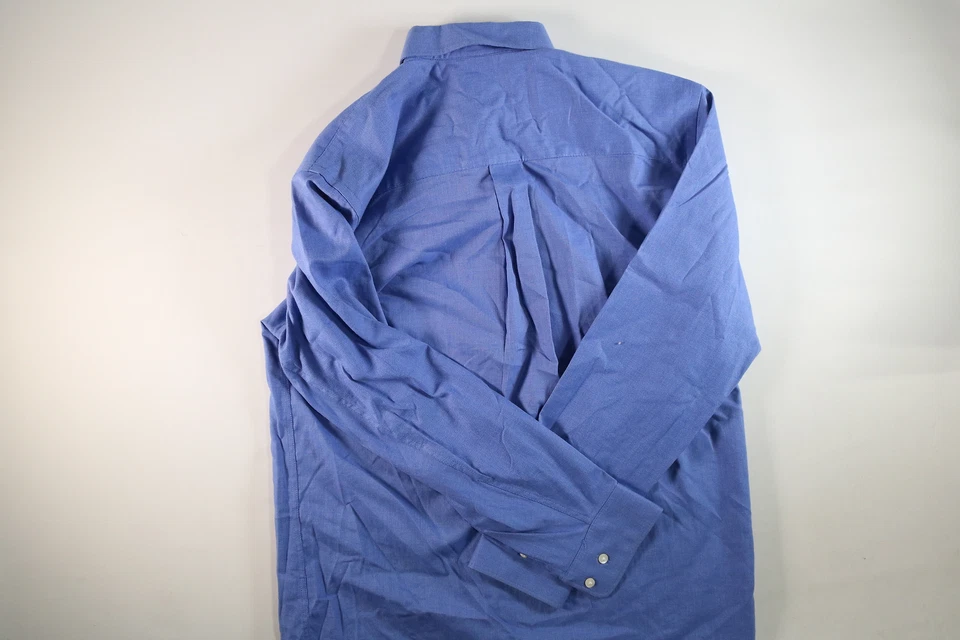 Mens Cutter & Buck Blue Button Down Shirt Size M Medium EUC - Image 2 of 4