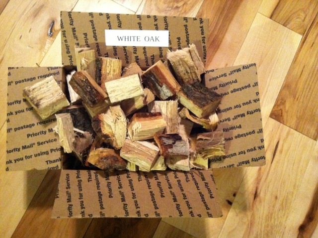 white oak wood for smoking