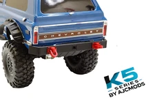 Heavy Duty Rear BIG DIESEL Bumper For Traxxas TRX4 K5 Blazer RC Crawler