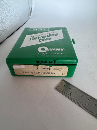 RCBS 3 FL Die Set 8mm French Revolution FL Dies Custom Wildcat Reloading 55000 - Picture 4 of 8