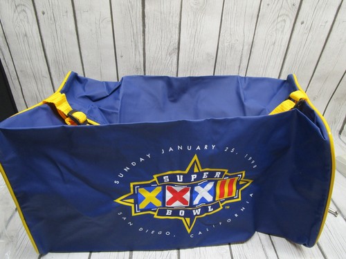 Vintage NFL Super Bowl XXXII 1998 San Diego Duffle Bag RARE NEW - Picture 5 of 6