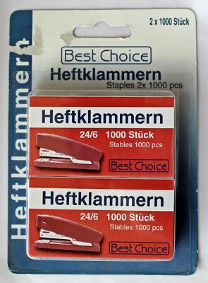 Best Choice 2000 Heftklammern 24/6