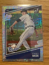 Casey Mize The Rookies Vector Holo Panini Donruss 2021