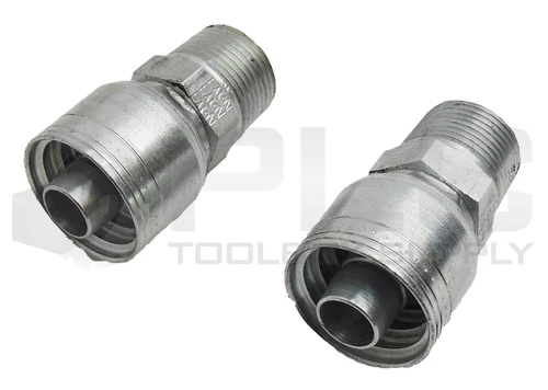 LOT OF 2 NEW EATON 10 STRAIGHT HYDRAULIC FITTING 1-1/16" OD MALE