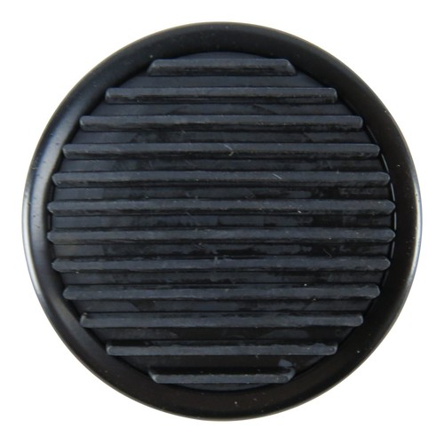 Oval Floor Mount Gas Pedal, Round Brake/Clutch/Dimmer Pad Black Billet muscle - Picture 12 of 19