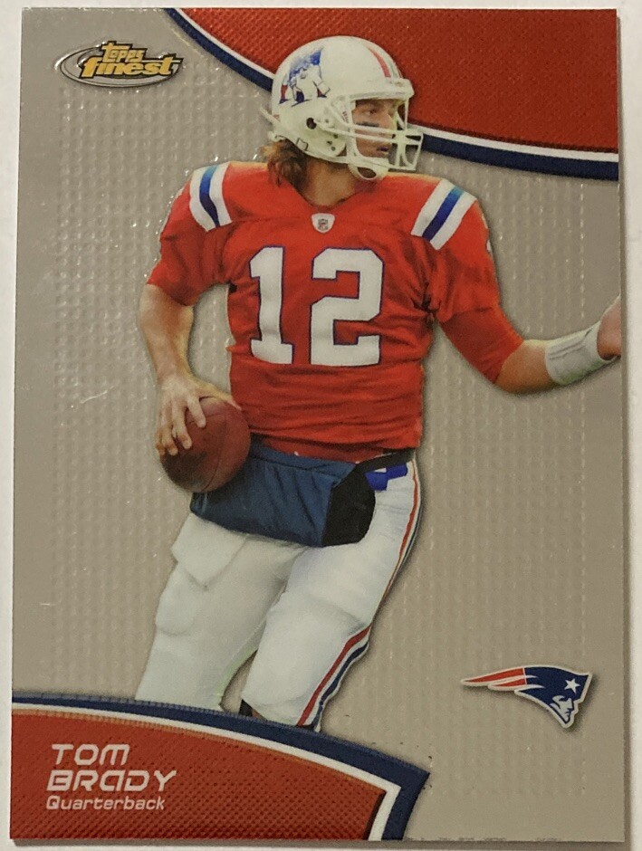 Tom Brady 2011 Topps Finest Card #70 (1627)