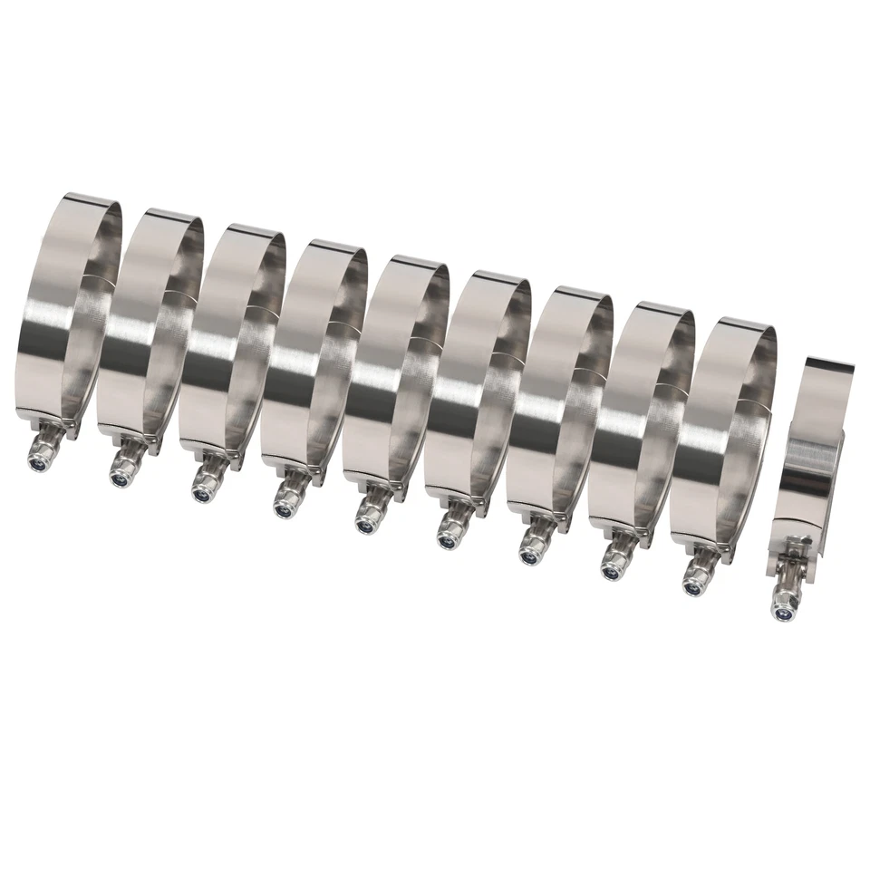 For 2011-2016 GMC CHEVY 6.6L LML Duramax 3" Aluminium Intercooler Pipe &Boot Kit - Image 3 of 4