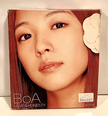 BOA LOVE & HONESTY CD JAPAN IMPORT 2004 AVEX K-POP KOREAN POP 