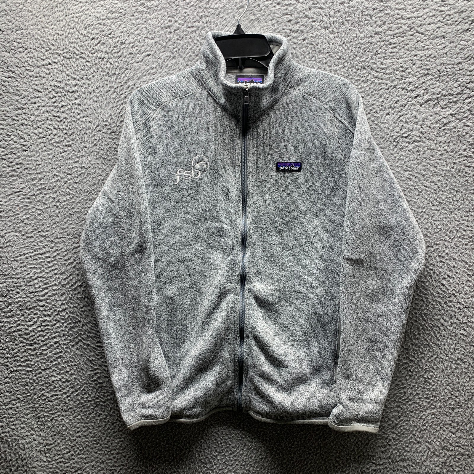 Patagonia Sweatshirt Womens Large Gray Zip Up Fleece Better Sweater Ladies  | eBay