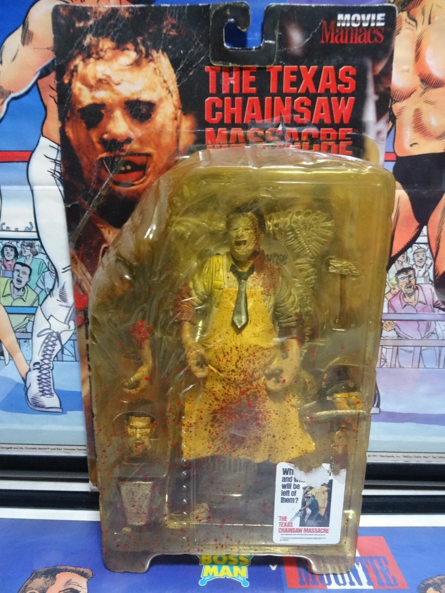 SF・ファンタジー・ホラー McFARLANETOYS MOVIEMANIACS LEATHERFACE Amazon.com: McFarlane Toys Movie Maniacs Series 1 Action