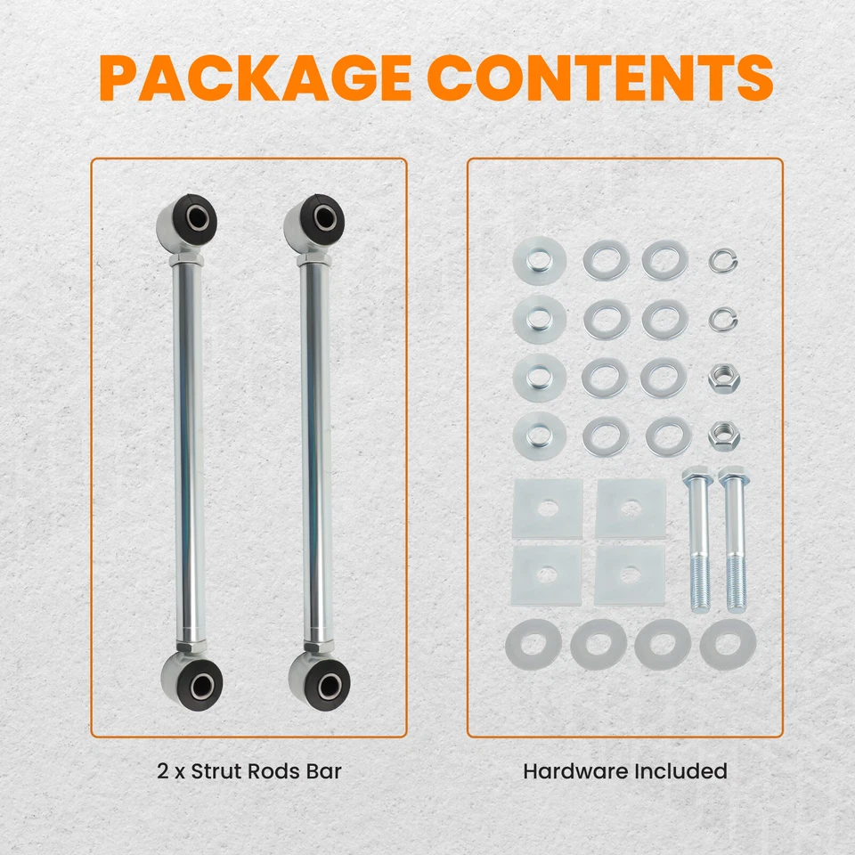 Varillas De Riel Panhard Traseras Ajustables for Chevrolet Corvette 1963-1979 - Imagen 4 de 4