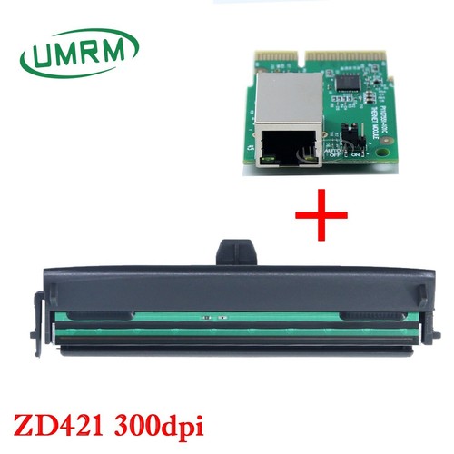for Zebra ZD421 ZD421T Thermal Printhead w/ Ethernet Module Wired Network Card