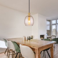 HäNgeleuchte HäNgelampe Pendelleuchte Esstischlampe HöHenverstellbar Glas 120Cm