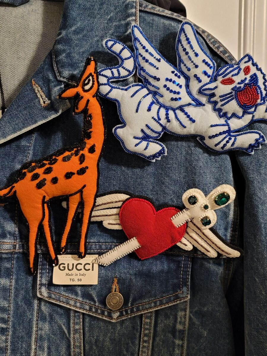 GUCCI DENIM JACKET, Men's Fashion, Coats, Jackets and Outerwear on Carousell