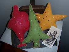 ~PaTTeRn~PRiMiTiVe WiNTeR SuGaR CooKiE BoWL FiLLeRs ORniE CuPBoArd TuCkS~